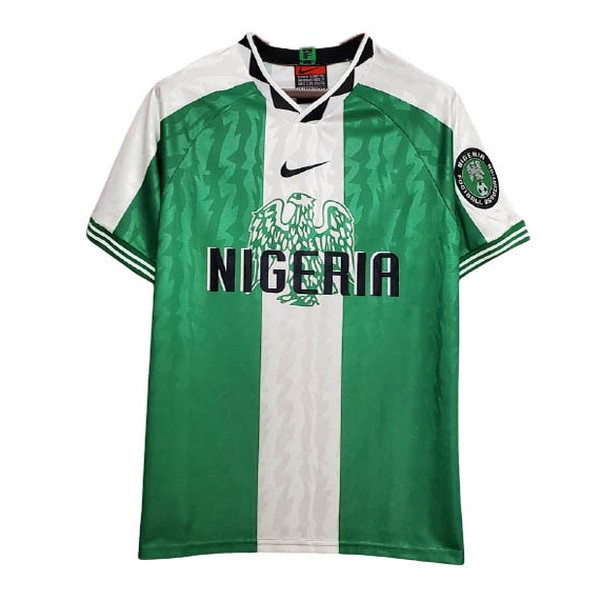Camiseta Nigeria 1ª Kit Retro 1996 Verde